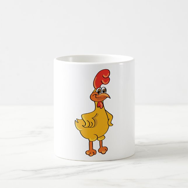 Rooster Pose Coffee Mug (Creator Uploaded)