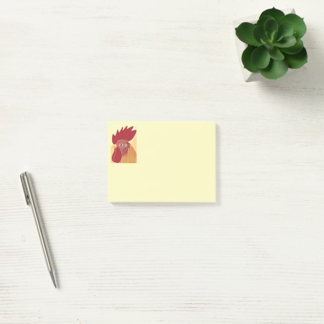 Rooster Post-It Notes (Office)