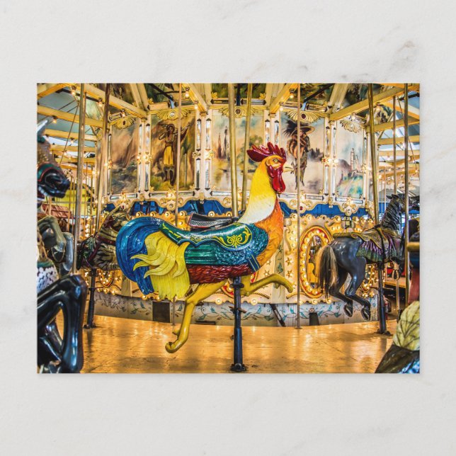 Rooster Postcard (Front)