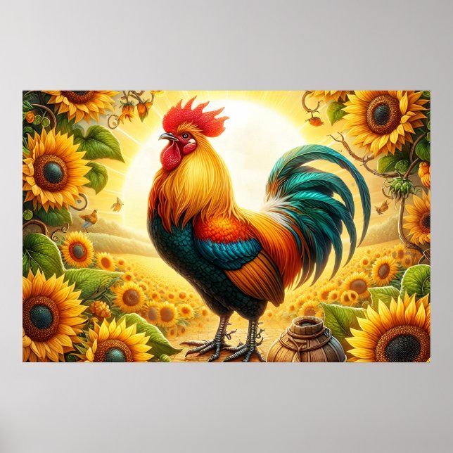 Rooster Poster (Front)
