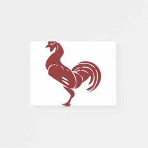 Rooster Poultry Chicken Animal Farm Bird Post-it Notes