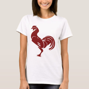 Rooster Poultry Chicken Animal Farm Bird T-Shirt