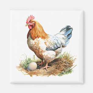 Rooster Refrigerator Magnet