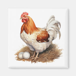Rooster Refrigerator Magnet