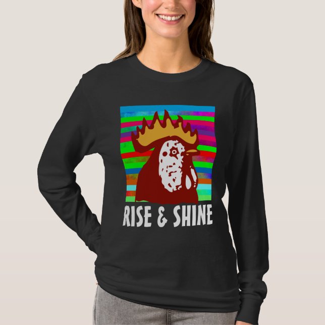 ROOSTER RISE & SHINE T-SHIRTS (Front)