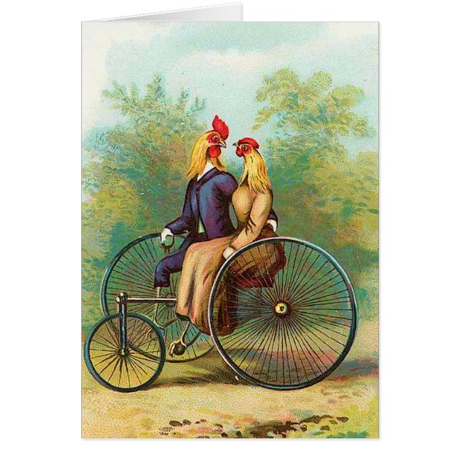Rooster Romantic Bike Date (Front)