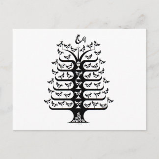 Rooster Rules the Roost Postcard