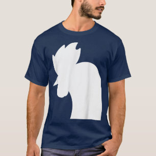 Rooster silhouettes, hen, hens, poultry, farmer, f T-Shirt