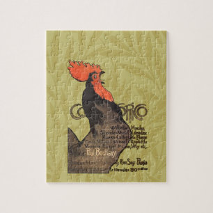 Rooster Steinlen Cocorico French Art Jigsaw Puzzle