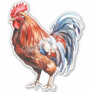 Rooster Sticker