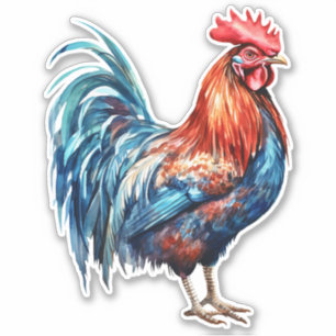 Rooster Sticker