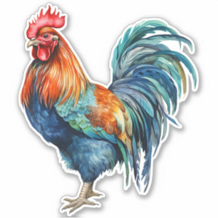 Rooster Sticker
