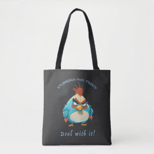 Rooster Stubborn Deal With It Cute Adorable Funny  Tote Bag