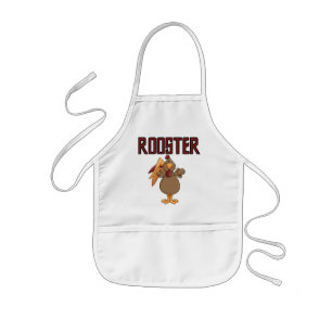 Rooster T-shirts and Gifts Kids Apron