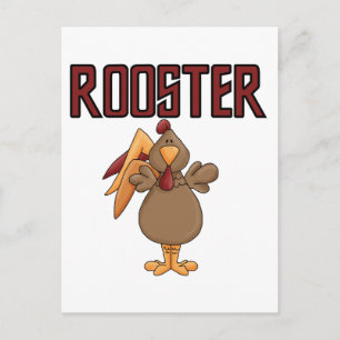 Rooster T-shirts and Gifts Postcard