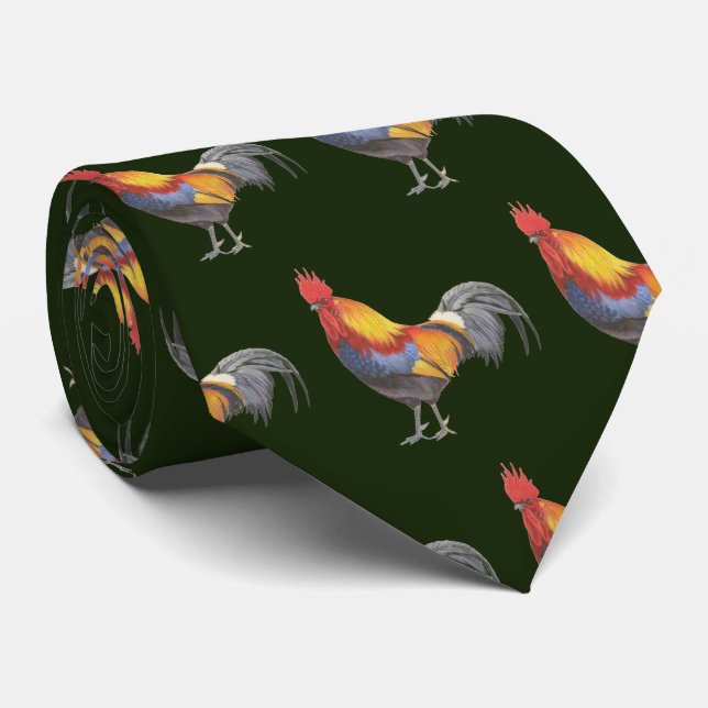 Rooster Tie (Rolled)