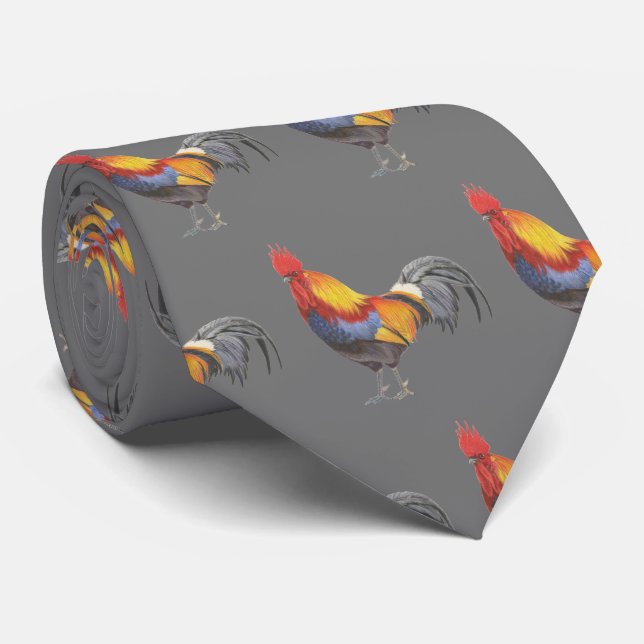 Rooster Tie (Rolled)