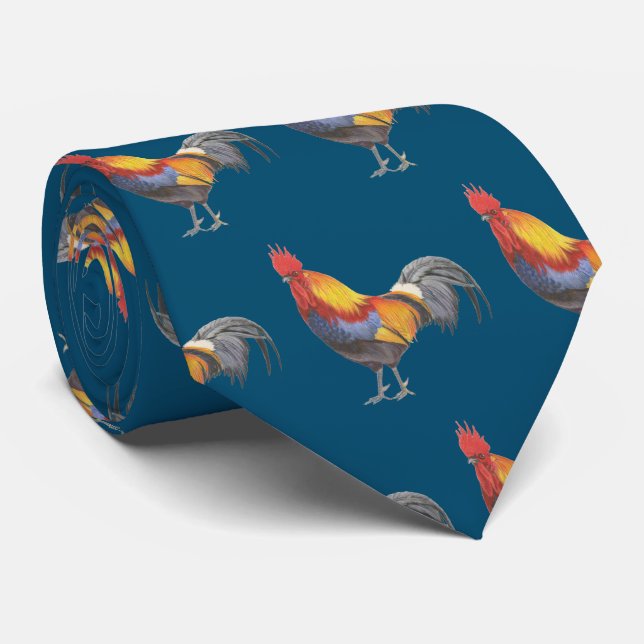 Rooster Tie (Rolled)