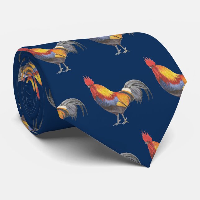 Rooster Tie (Rolled)