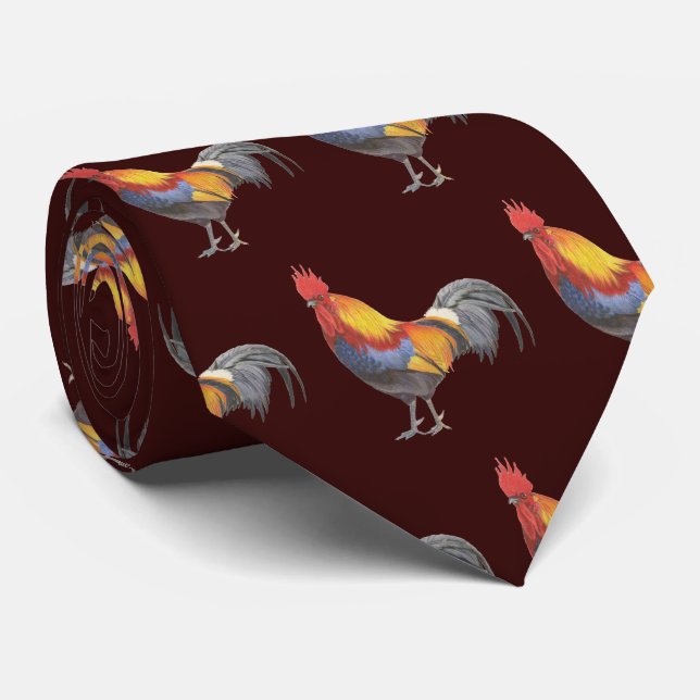 Rooster Tie (Rolled)