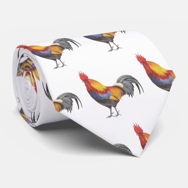 Rooster Tie (Rolled)
