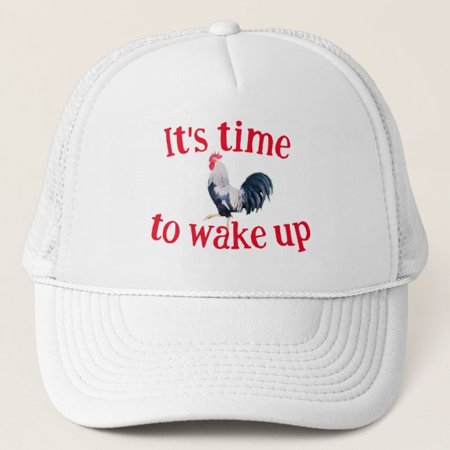 Rooster Trucker Hat (Front)