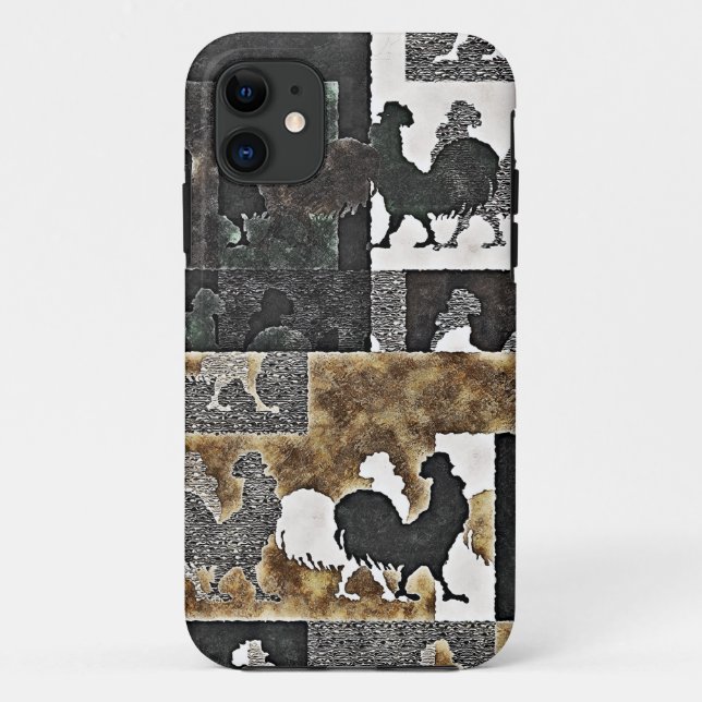 Rooster Vintage #2 - iPhone Case (Back)