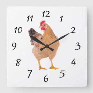 ROOSTER WALL CLOCK