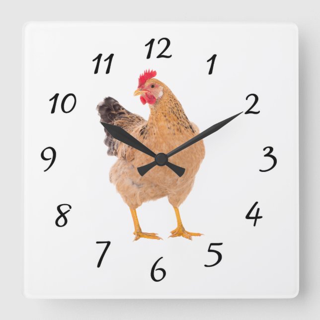 ROOSTER WALL CLOCK (Front)
