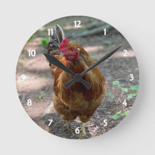Rooster Wall Clock