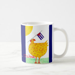 rooster with cuban flag, Cuba, Copyright Medina... Coffee Mug