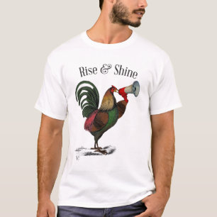 Rooster With Loudhailer 2 T-Shirt