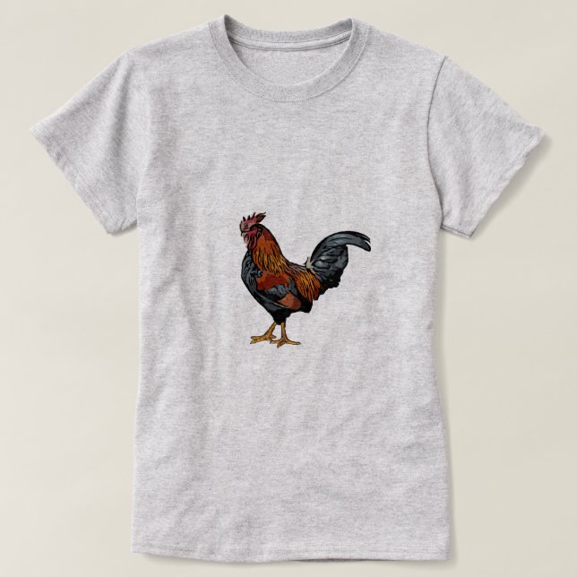 Rooster - Women's Basic T-Shirt (Design Front)