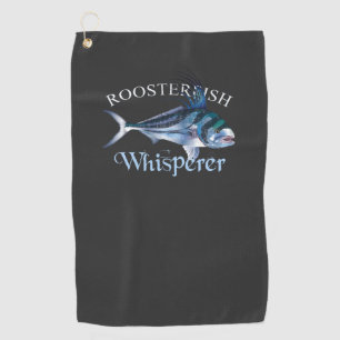 Roosterfish Whisperer Dark Coloured Fishing Towel