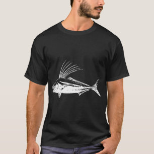 Roosterfish White Design T-Shirt