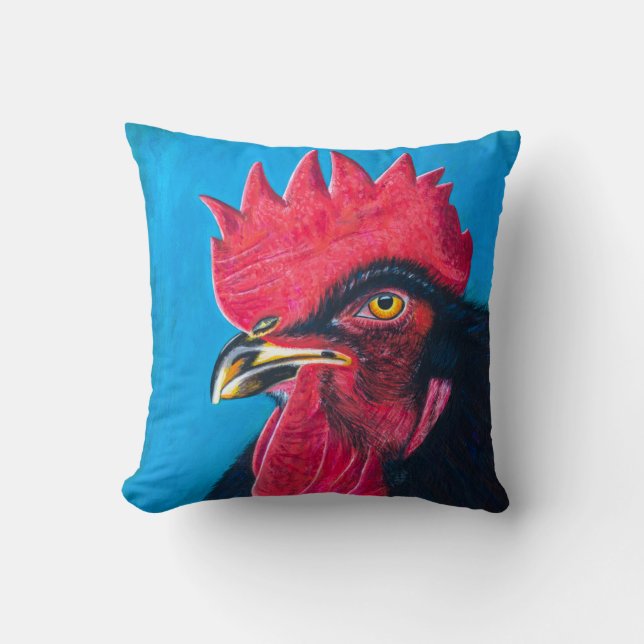 Roosters Cushion (Front)