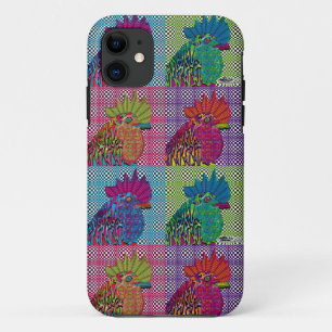 Roosters Gone Psycho iPhone 11 Case