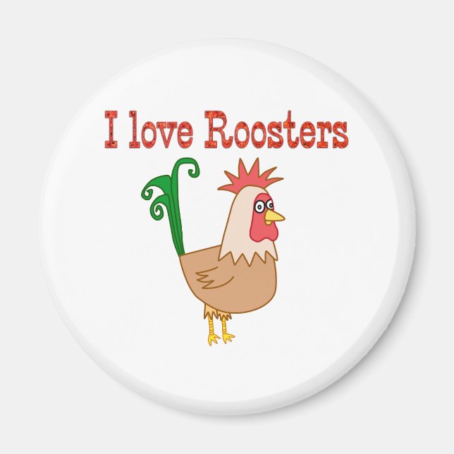 Roosters Magnet (Front)