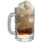 Root Beer Float Pin Photo Sculpture Badge<br><div class="desc">Acrylic photo sculpture pin with an image of a creamy root beer float. See matching acrylic photo sculpture keychain,  magnet,  ornament and sculpture. See the entire Nifty 50s Buttons & Pins collection in the SPECIAL TOUCHES | Party Favours section.</div>