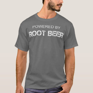 Root Beer Lover  Powered By Root Beer  T-Shirt