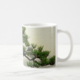 Root Over Rock Pine Bonsai Tree Coffee Mug