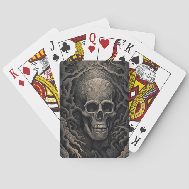 Root Skull Playing Cards (Back)