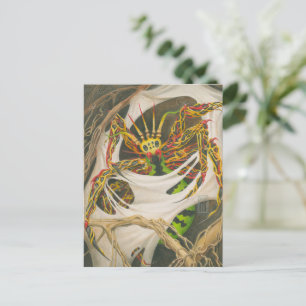 Root Spider Postcard
