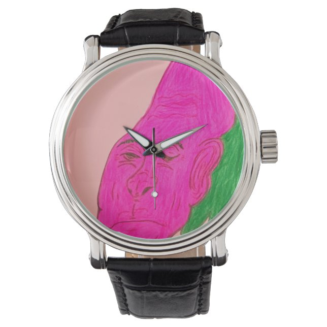 Root Vegetable Character Art Watch (Front)