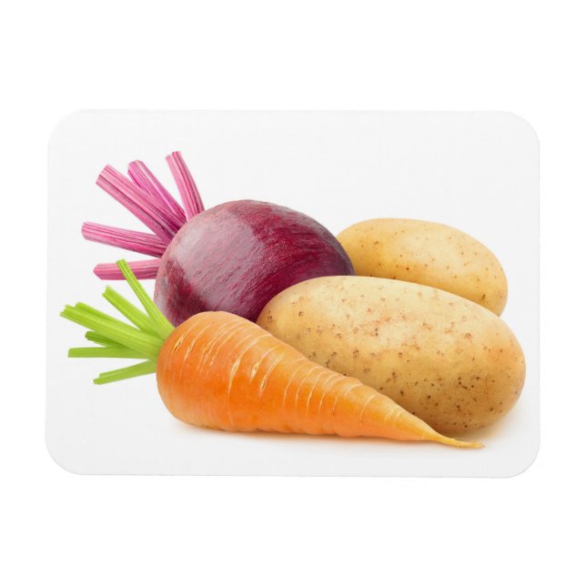 Root vegetables magnet (Horizontal)