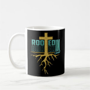 Rooted booked in Christ Coffee Mug