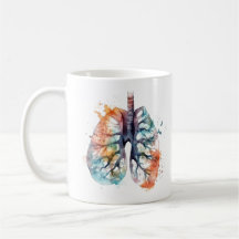 Rooted in Breath Watercolor Lungs Custom