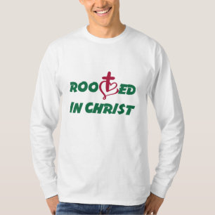 Rooted in Christ. Christian Easter celebrations T-Shirt