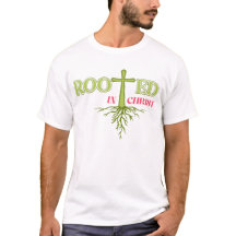 Rooted in Christ Christian Faith Shirt
