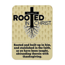 Rooted In Christ Colossians 2:7 Bible Verse
